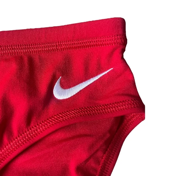 Originalne Nike vaterpolo kupaće gaće reprezentacije Srbije, crvene boje sa natpisom SRB-3