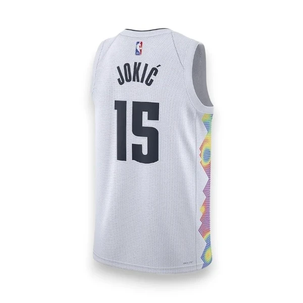 Nike NBA Dres Nikola Jokić City Edition Beli-2