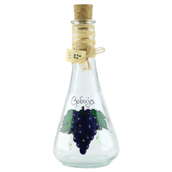 PAINTED BOTTLE 0.5L - Grapes-1