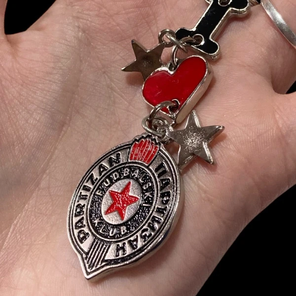 PARTIZAN PRIVEZAK ZA KLJUČ - SRCE, PRIVEZCI ZA KLJUČEVE-3