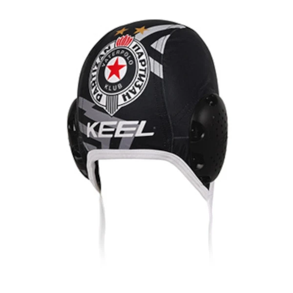PARTISAN WATER POLO CAP BLACK-1