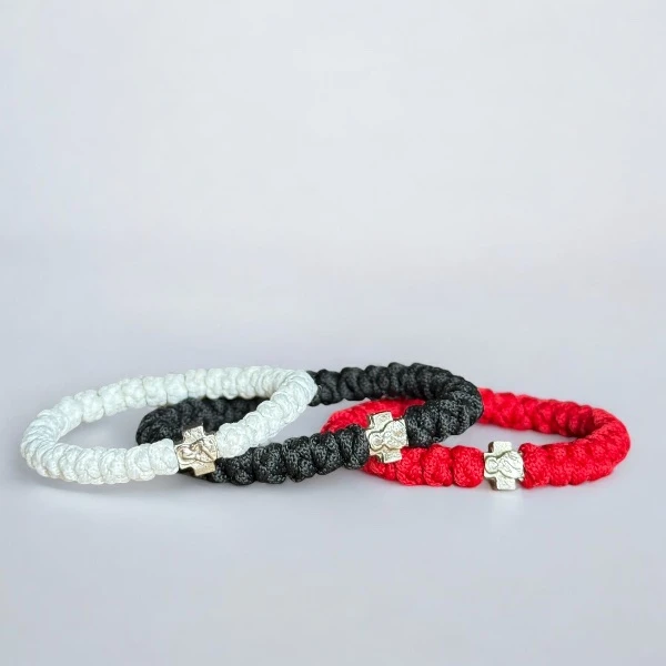 KNITTED ROSARY - BLACK-3
