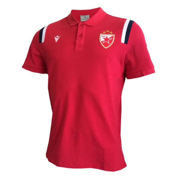 FC RED STAR BELGRADE MACRON POLO T-SHIRT RED-1