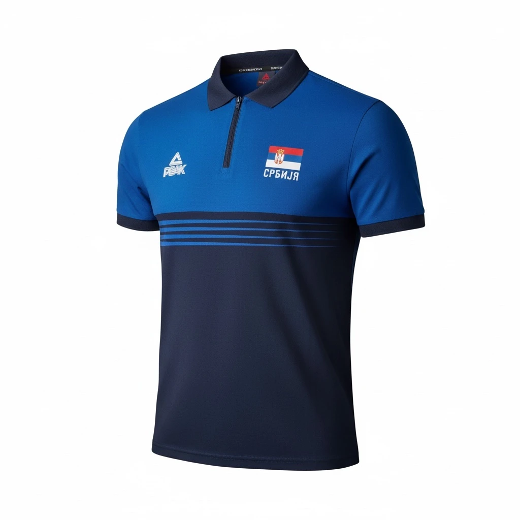 POLO MAJICA KOŠARKAŠKE REPREZENTACIJE SRBIJE 2024 - TEGET-2