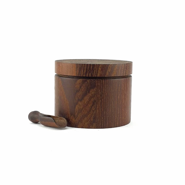 Spice bowl, Acacia wood 90x70mm-1