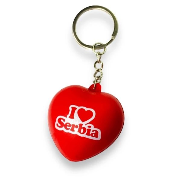 Keychain - Love Serbia-2