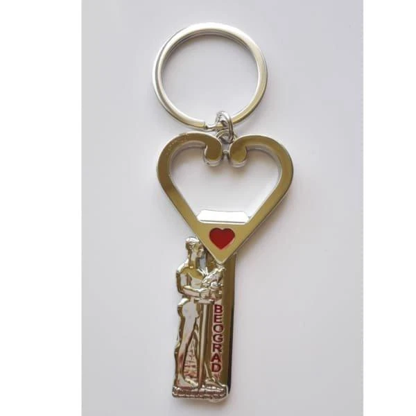 KEY CHAIN BOTTLE OPENER – BELGRADE MONUMENT POBEDNIK-1