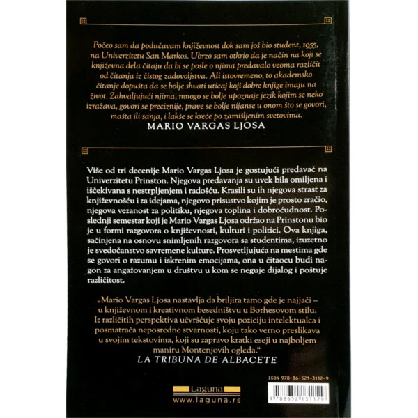 RAZGOVORI U PRINSTONU - MARIO VARGAS LJOSA, R. GALJ-2