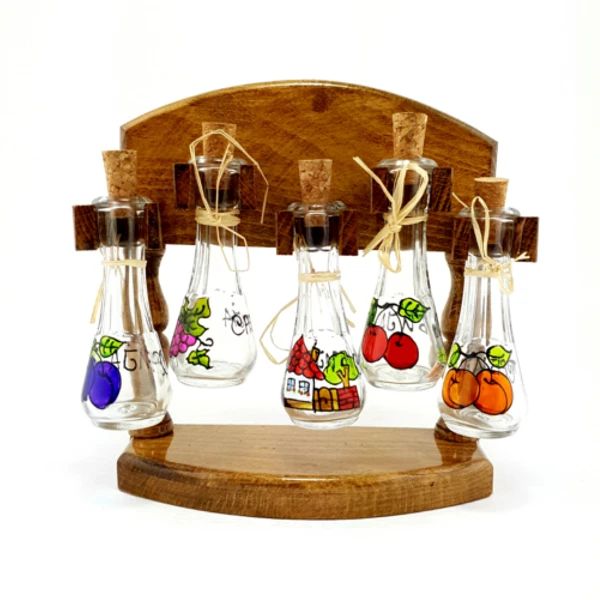 Set Of 5 cokanjs (chock glass for serbian brandy rakija)-3