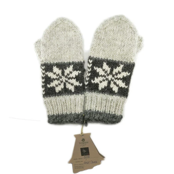 GRAY GLOVES - NORDIC MOTIFS-1