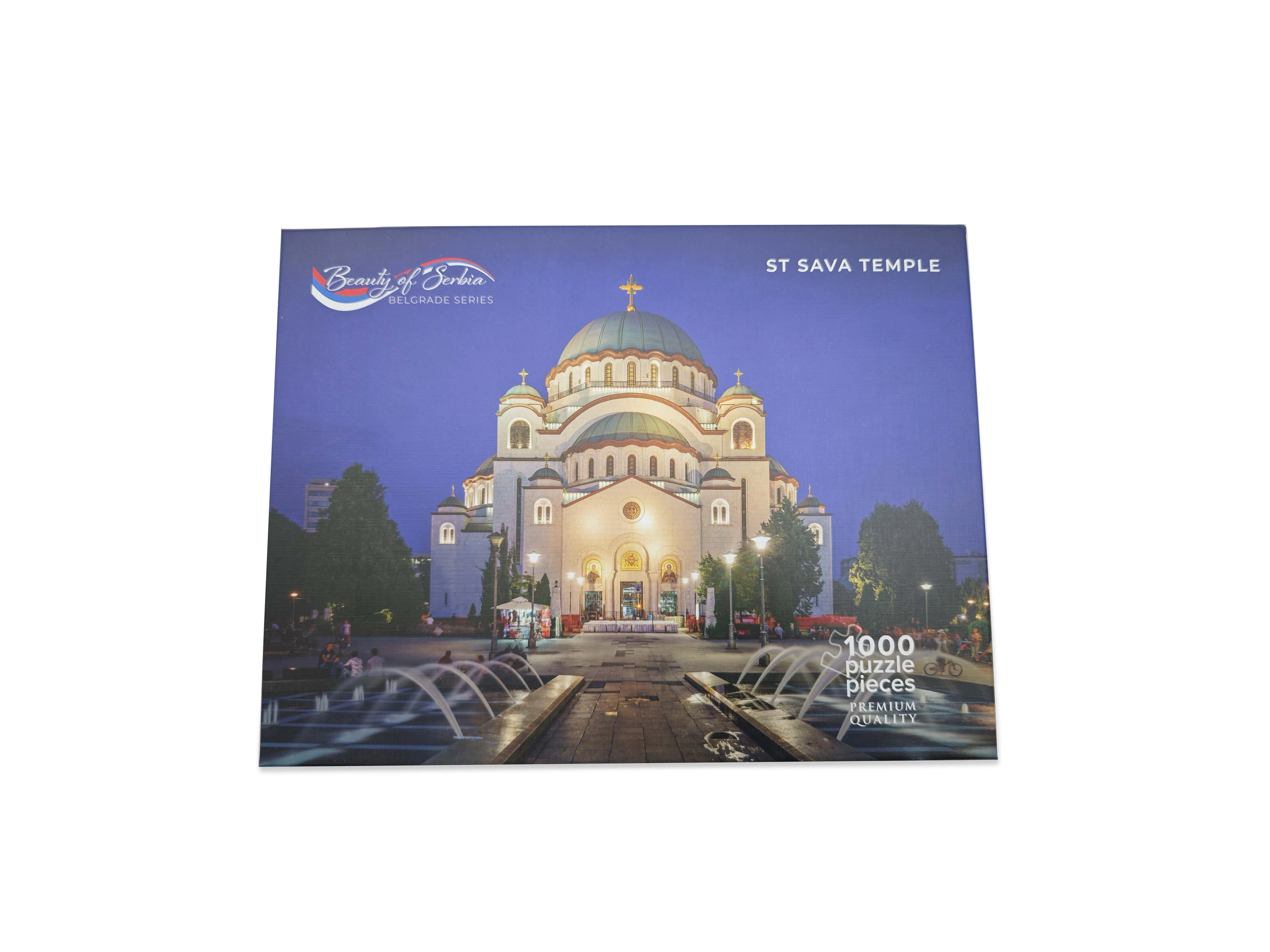 SLAGALICA HRAM SVETOG SAVE - 1000 DELOVA-1