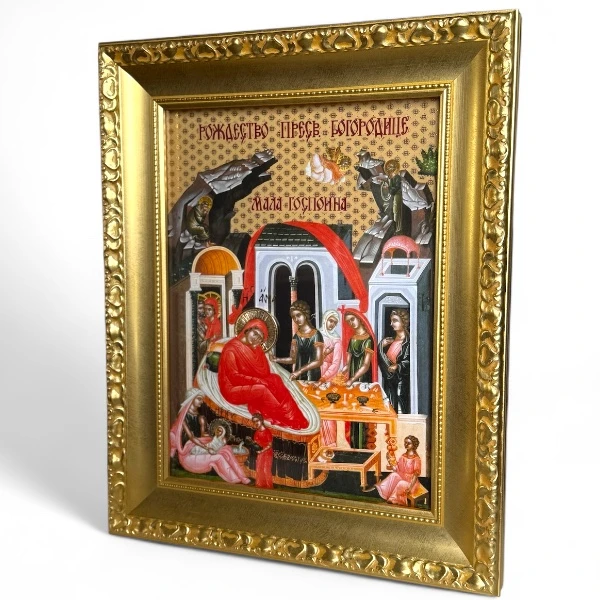 Luksuzna ikona za krsnu slavu serbianshop - 41 x 33 cm-2
