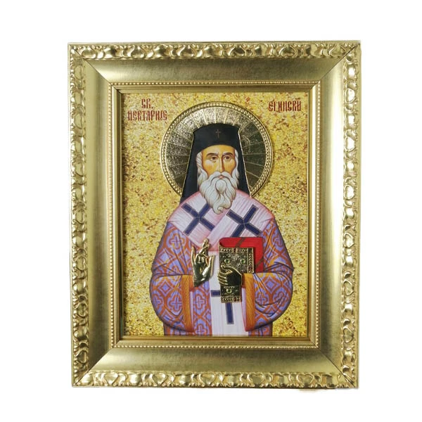 SLAVA ICON OF SAINT NECTARIUS EGINSKI-1