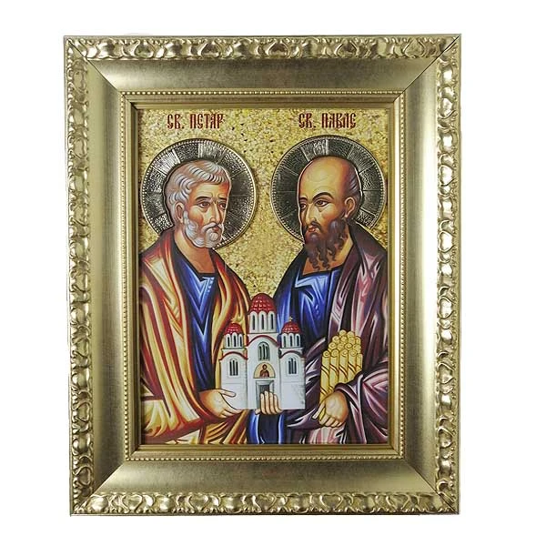 SLAVA ICON OF SAINT PETER AND PAUL-1