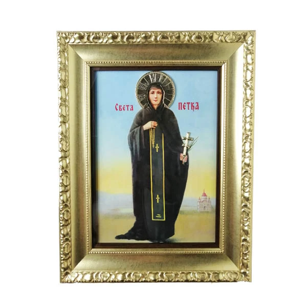 SLAVA ICON SAINT PETKA BAROQUE-1