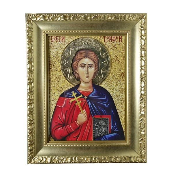 SLAVA ICON ST. TRYPHON-1