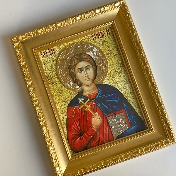 SLAVA ICON ST. TRYPHON-2