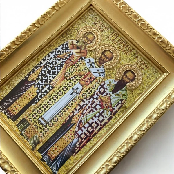 GLORIOUS ICON OF THE HOLY THREE HIERACHES 41X33-3
