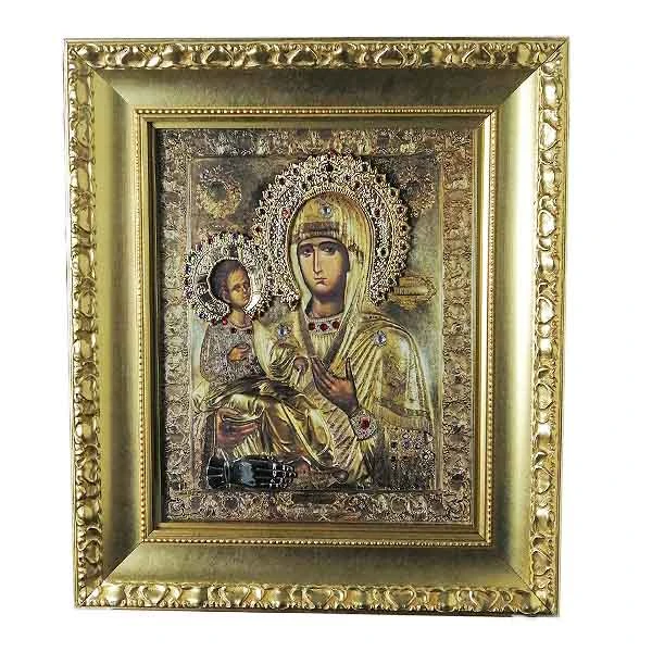 SLAVA ICON OF THE HOLY MOTHER OF GOD - TROJERUCICA -1