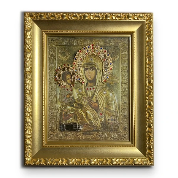 SLAVA ICON OF THE HOLY MOTHER OF GOD - TROJERUCICA -1
