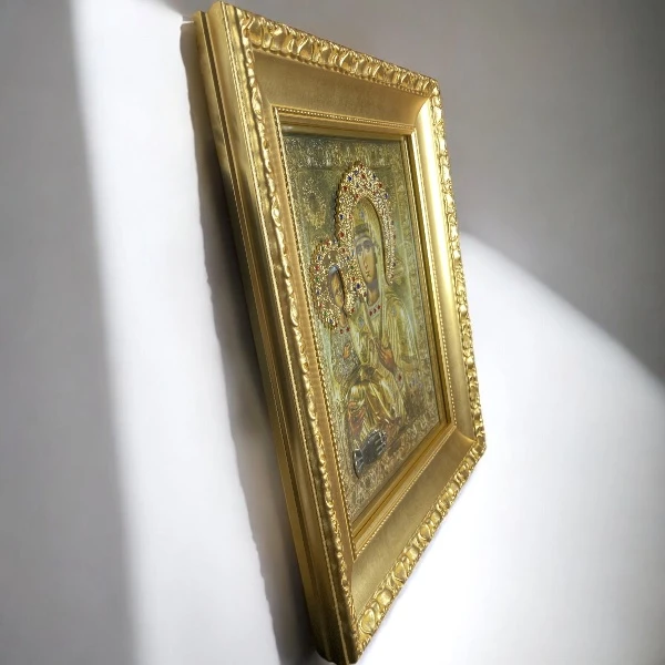 SLAVA ICON OF THE HOLY MOTHER OF GOD - TROJERUCICA -3
