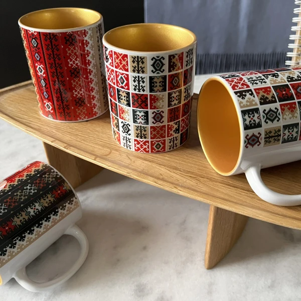 Ceramic Mug- Ethno-3