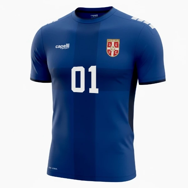 Deciji fudbalski dres Srbije 2025-26 domaci personalizovan serbianshop-2