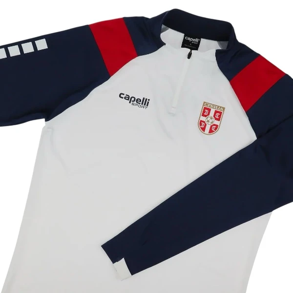 Srbija trening majica 1-4 zip 2025-26 duks za fudbal serbianshop-2