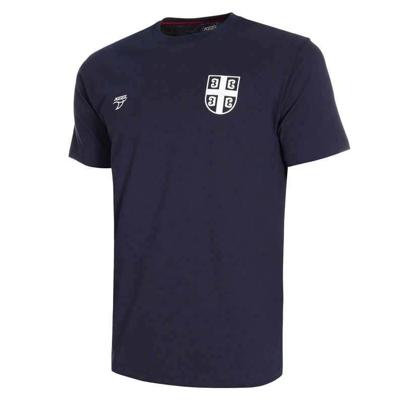 T-SHIRT SERBIAN  WATER POLO TEAM, KEEL, NAVY BLUE-1