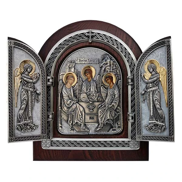 TRIPTYCH HOLY TRINITY  22 X 18-2