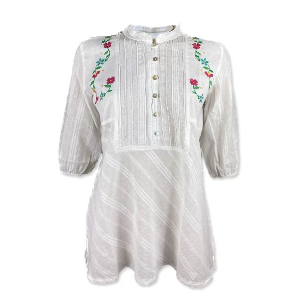TUNIC FLORAL EMBROIDERY-1