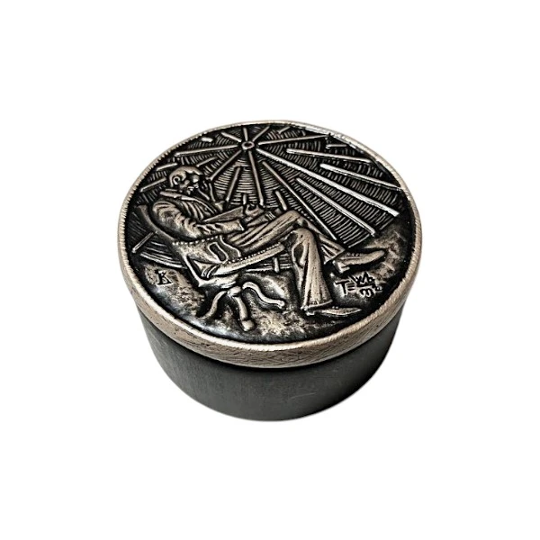 DECORATIVE BOX TESLA SMALL SILVER-1