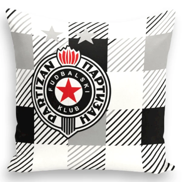 DECORATIVE PILLOW FC PARTIZAN -1