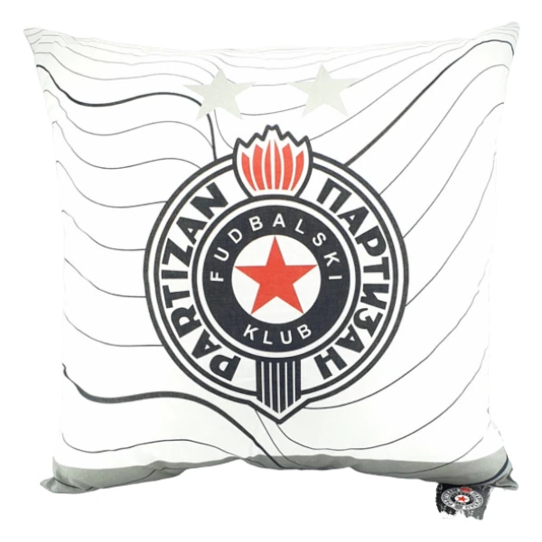 DECORATIVE PILLOW FC PARTIZAN  WAVE-1