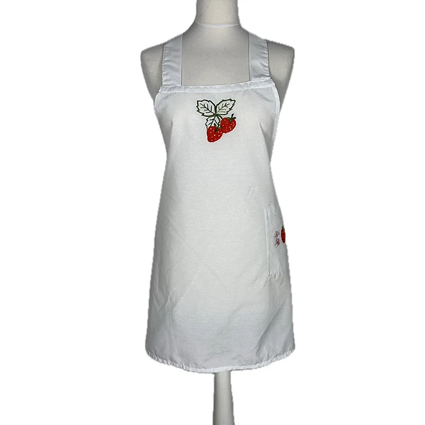 EMBROIDERED APRON - FRUIT-3