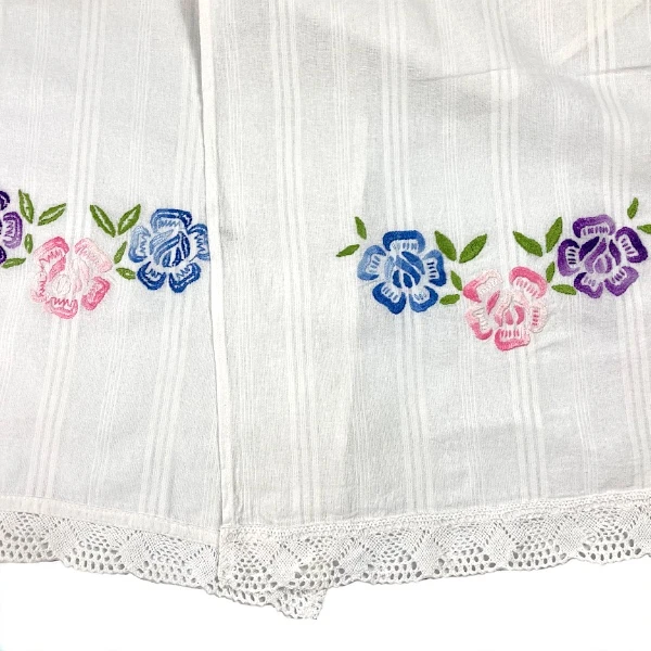  EMBROIDERED TOWEL - FLOWERS | SERBIANSHOP.COM-3