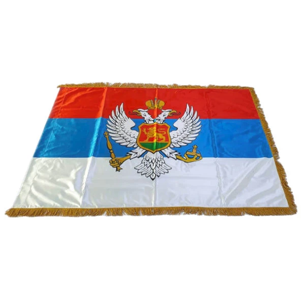 Zastava Kraljevine Crne Gore - Saten - 120x80cm-1
