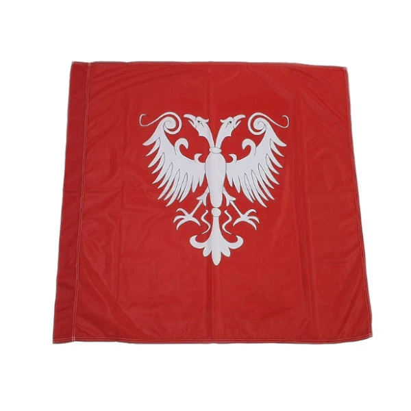 Nemanjic FLAG - Polyester, Red - 100x100 cm-1