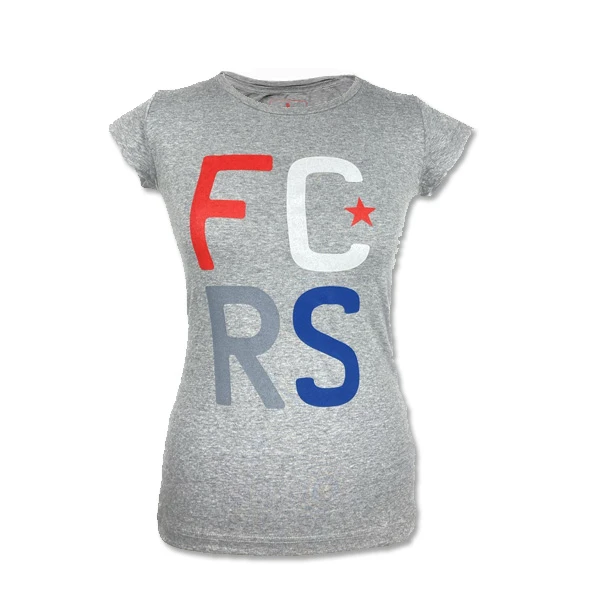 Woman T-SHIRT FC RED STAR BELGRADE, FCRS gray-3