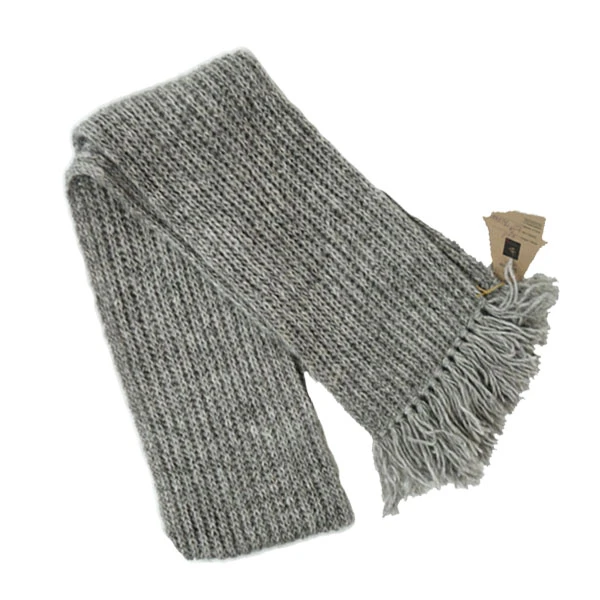 WOMEN'S SCARF GRAY - WOOL II Sirogojno-2