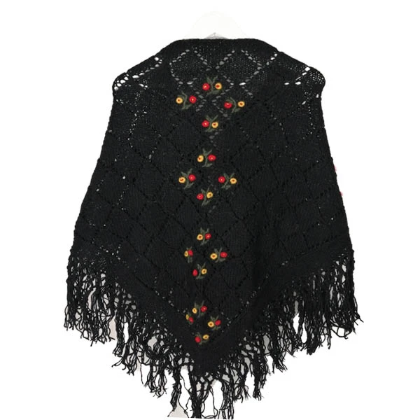 WOMEN'S WOOL TROPER - Black(handmade)-2