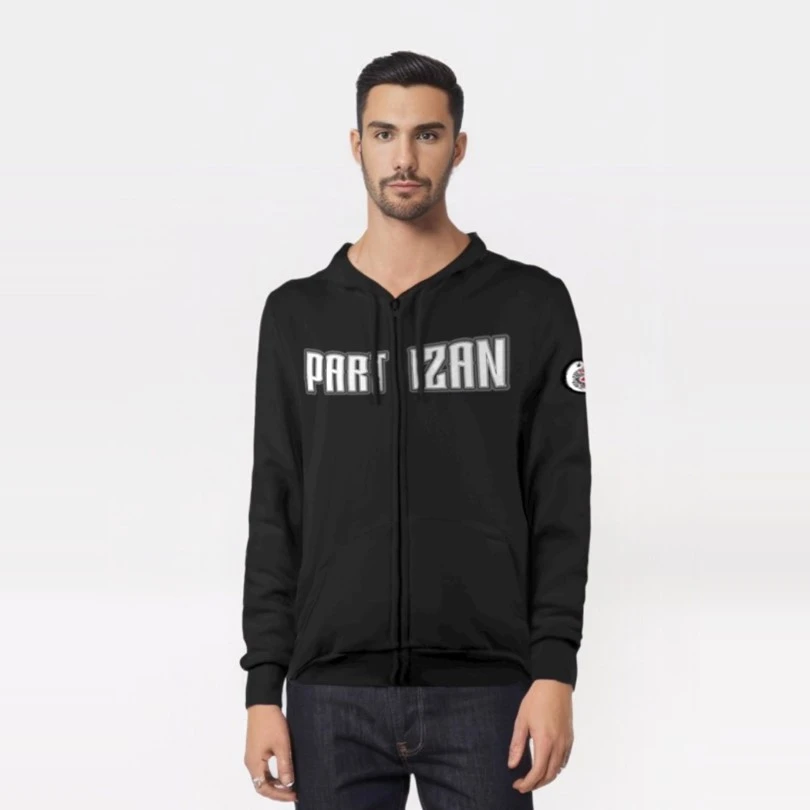 PARTIZAN ZIP-UP SWEATSHIRT-2