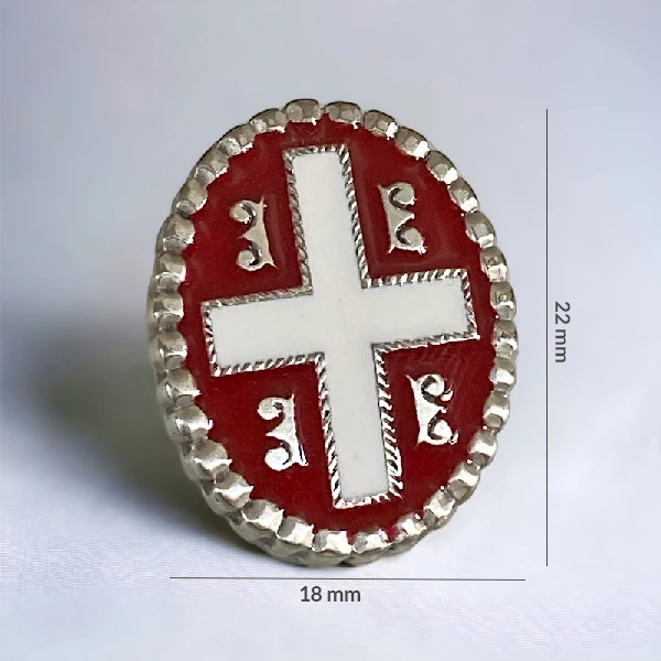 BADGE - 4S RED-2