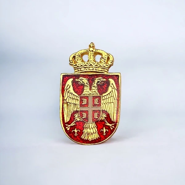 BADGE - NEW BLAZON OF SERBIA-1