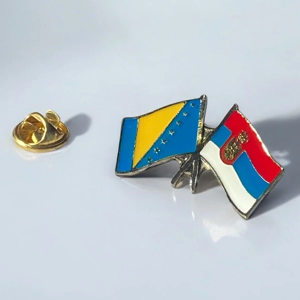 ZNAČKA ZASTAVE SRBIJA - BIH-1