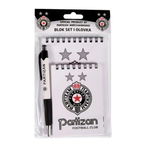 BLOCK SET AND PEN PARTIZAN