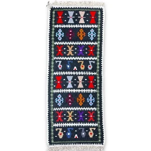Tradicionalni srpski cilim staza 160x60 cm rucni rad vuna serbianshop