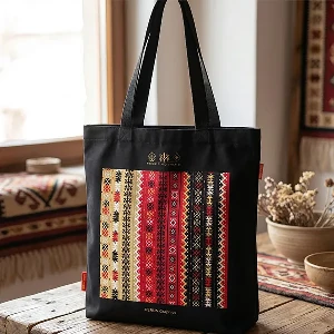 Bag - Carpet Patterns, Black