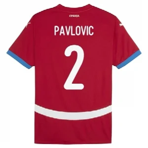 Originalni crveni dres fudbalske reprezentacije Srbije Pavlovic 2 Puma