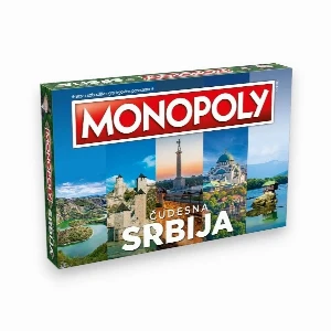 Monopoly Miraculous Serbia board game official edition for Serbian diaspora